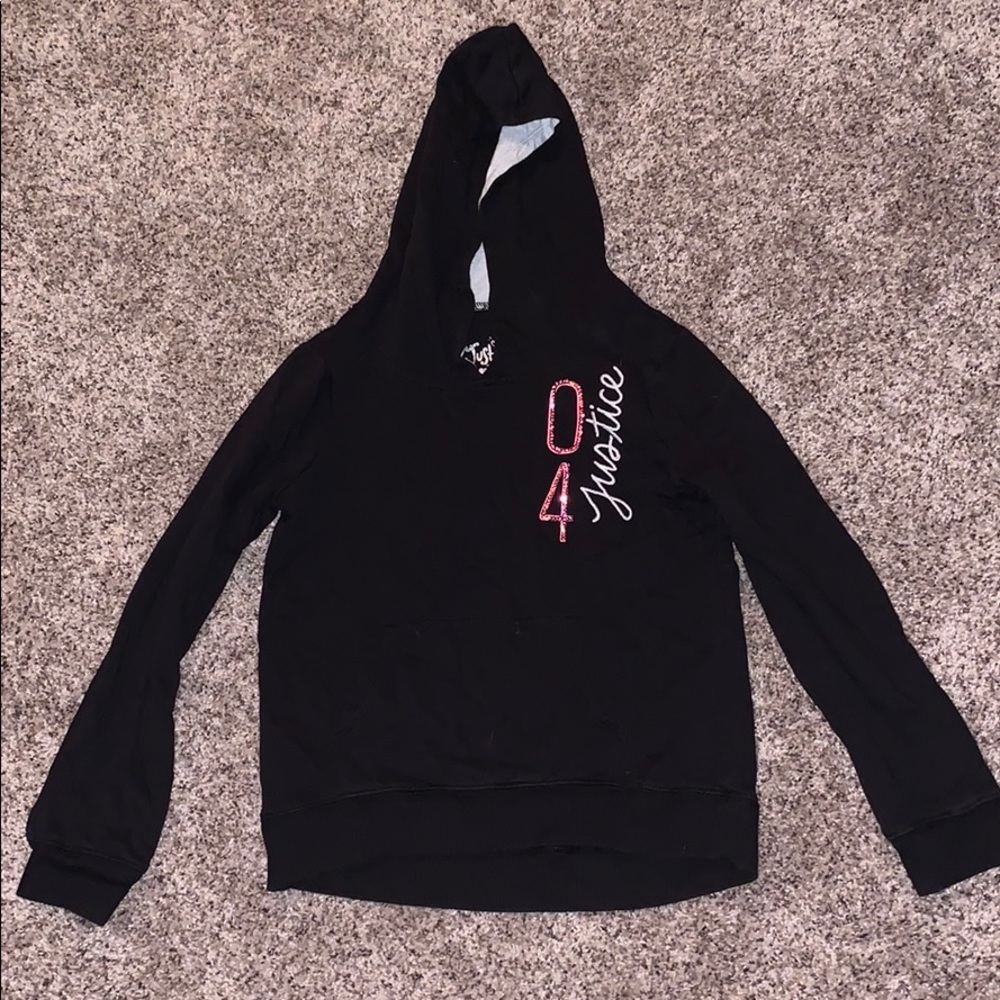 Justice girls hoodie